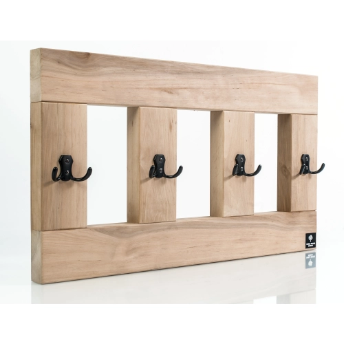 WDC-17 WIESZAK ŚCIENNY  DREWNIANY LITE Dąb Olcha Rozmiar od 50 do 120 cm