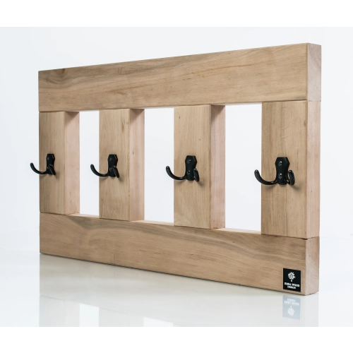 WDC-17 WIESZAK ŚCIENNY  DREWNIANY LITE Dąb Olcha Rozmiar od 50 do 120 cm