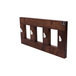 WDC-17 WIESZAK ŚCIENNY  DREWNIANY LITE Dąb Olcha Rozmiar od 50 do 120 cm