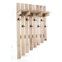 WDC-2 WIESZAK ŚCIENNY DREWNIANY  LITE Dąb Olcha Rozmiary od 100 cm do 120 cm