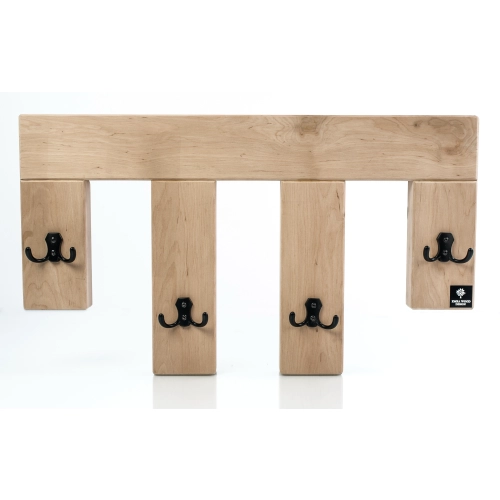 WDC-20 WIESZAK ŚCIENNY DREWNIANY LITE NATURALNY Dąb Olcha Rozmiar od 50 do 120 cm