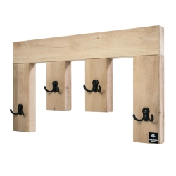 WDC-21 WIESZAK ŚCIENNY DREWNIANY LITE Dąb Olcha Rozmiar od 50 do 120 cm