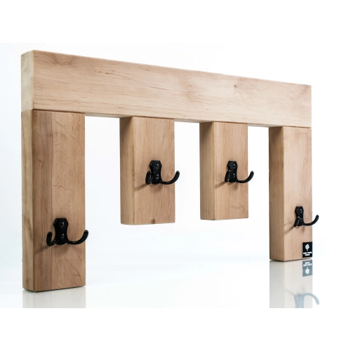 WDC-21 WIESZAK ŚCIENNY DREWNIANY LITE Dąb Olcha Rozmiar od 50 do 120 cm