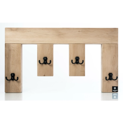 WDC-21 WIESZAK ŚCIENNY DREWNIANY LITE Dąb Olcha Rozmiar od 50 do 120 cm