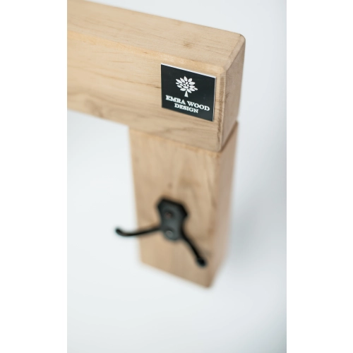 WDC-25 WIESZAK ŚCIENNY DREWNIANY  LITE Dąb Olcha Rozmiar od 60 cm do 100 cm