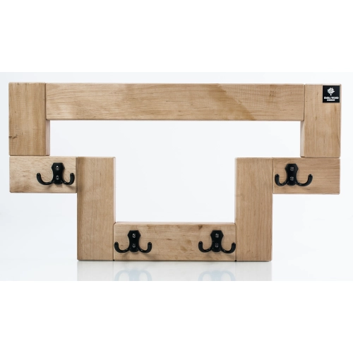 WDC-26 WIESZAK ŚCIENNY DREWNIANY  LITE Dąb Olcha Rozmiar od 60 do 120 cm