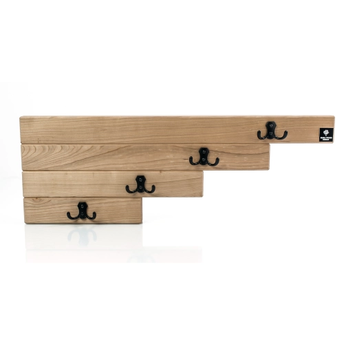 WDC-30 WIESZAK ŚCIENNY DREWNIANY  LITE Dąb Olcha Rozmiar od 40 do 120 cm
