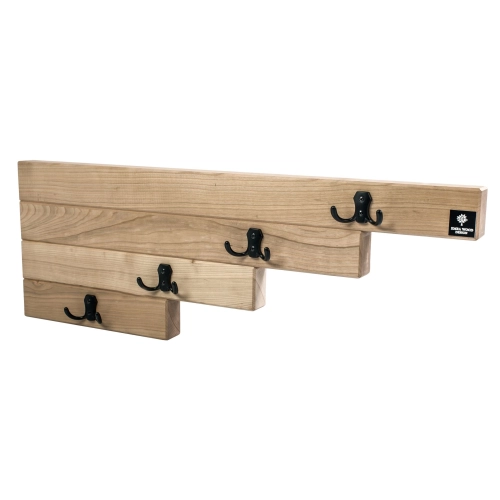 WDC-30 WIESZAK ŚCIENNY DREWNIANY  LITE Dąb Olcha Rozmiar od 40 do 120 cm