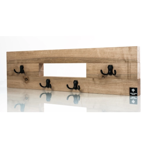 WDC-32 WIESZAK ŚCIENNY DREWNIANY  LITE Dąb Olcha Rozmiar od 50 do 120 cm