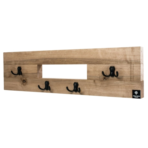 WDC-32 WIESZAK ŚCIENNY DREWNIANY  LITE Dąb Olcha Rozmiar od 50 do 120 cm