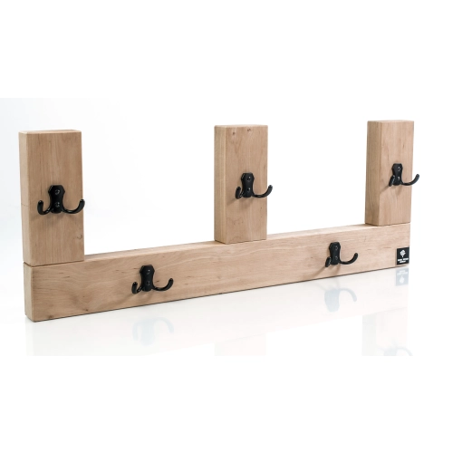 WDC-34 WIESZAK ŚCIENNY DREWNIANY  LITE Dąb Olcha Rozmiar od 50 do 120 cm