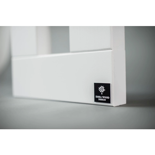 WDC-37 WIESZAK ŚCIENNY DREWNIANY BIAŁY LITE Dąb Olcha Rozmiar od 50 do 80 cm