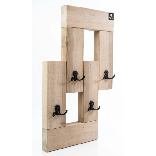 WDC-37 WIESZAK ŚCIENNY DREWNIANY  LITE Dąb Olcha Rozmiar od 50 do 80 cm