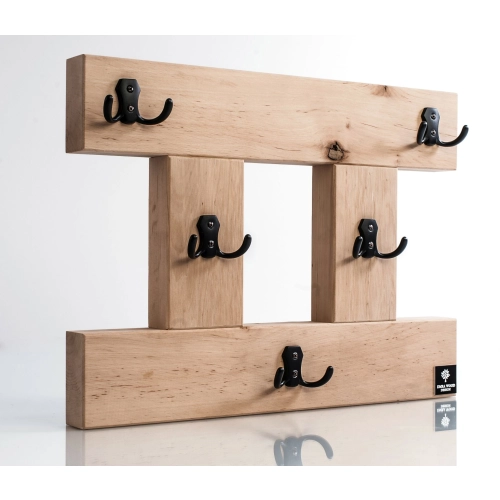 WDC-49 WIESZAK ŚCIENNY  DREWNIANY Rozmiary od 50 cm do 80 cm