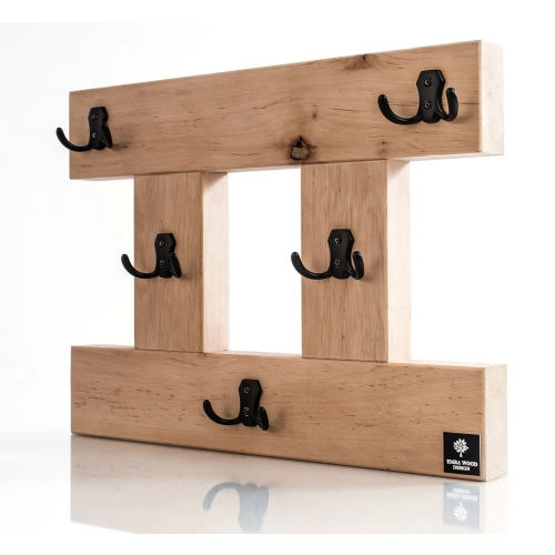 WDC-49 WIESZAK ŚCIENNY  DREWNIANY Rozmiary od 50 cm do 80 cm