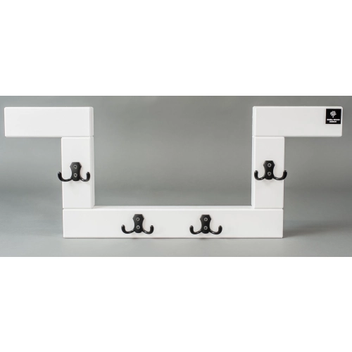 WDC-58 WIESZAK ŚCIENNY DREWNIANY BIAŁY Dąb Olcha Rozmiar od 50 cm do 120 cm