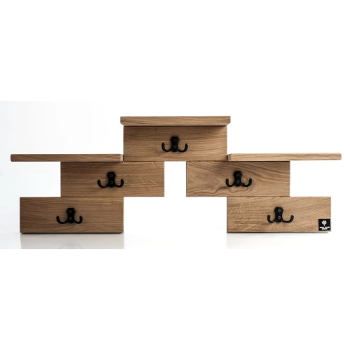 WDC-61 WIESZAK ŚCIENNY DREWNIANY Rozmiary od 70 do 80 cm