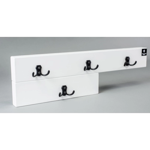 WDC-66 WIESZAK ŚCIENNY DREWNIANY BIAŁY Dąb Olcha Rozmiar od 50 do 80 cm