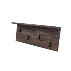 WDC-67 WIESZAK ŚCIENNY DREWNIANY LITE Dąb Olcha Rozmiar od 50 do 120 cm