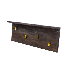 WDC-67 WIESZAK ŚCIENNY DREWNIANY LITE Dąb Olcha Rozmiar od 50 do 120 cm