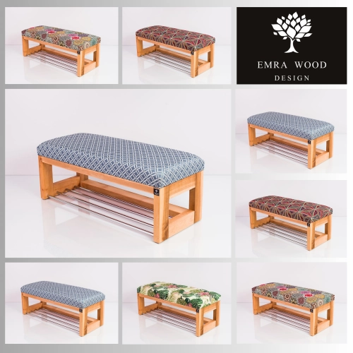 MODEL LGS-24 ŁAWECZKI TAPICEROWANE GŁADKIE WZORY