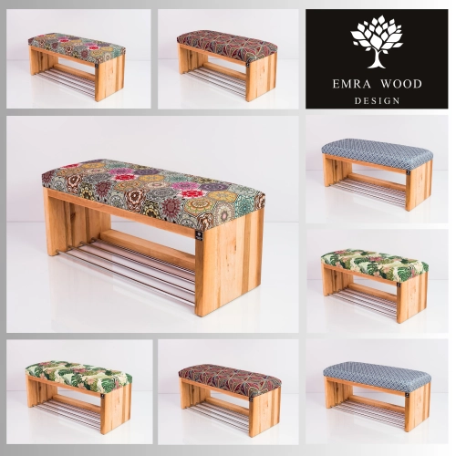 MODEL LGS-23 ŁAWECZKI TAPICEROWANE GŁADKIE WZORY