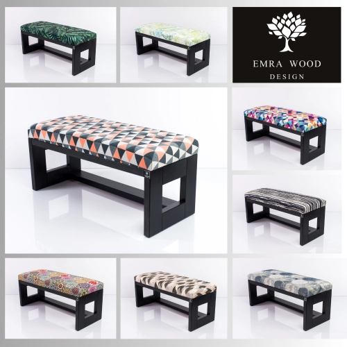 MODEL LPG-6 ŁAWECZKI TAPICEROWANE GŁADKIE WZORY