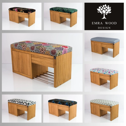 MODEL LGS-7 ŁAWECZKI TAPICEROWANE GŁADKIE WZORY