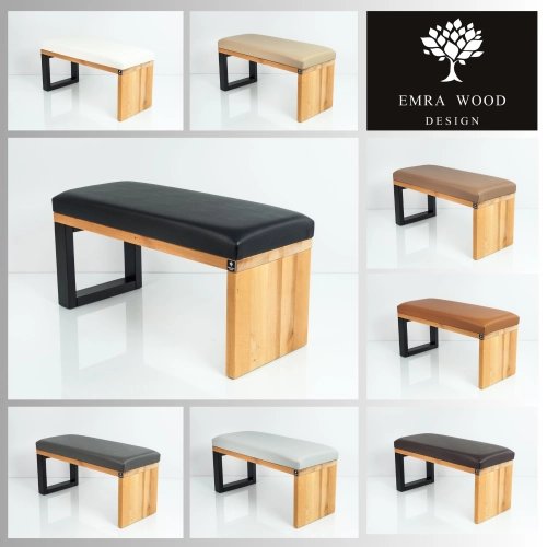 MODEL LGS-92 ŁAWECZKI TAPICEROWANE GŁADKIE Z EKO-SKÓRY