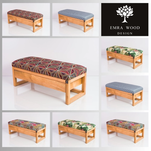 MODEL LGS-25 ŁAWECZKI TAPICEROWANE GŁADKIE WZORY