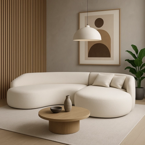 Narożnik Porto Tkanina MANZA BOUCLÉ