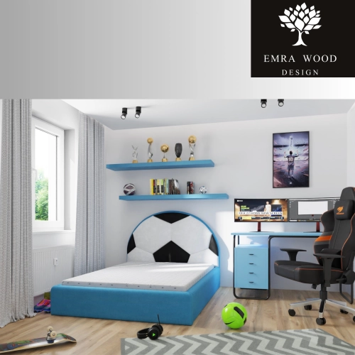 Łóżko Dziecięce FOOTBALL