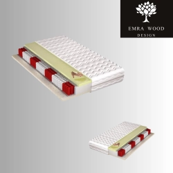 Haugesund Materac multikieszeniowy z Lateksem i Visco