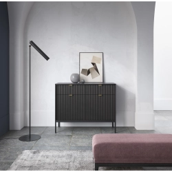 Komoda Czarno - Czarna