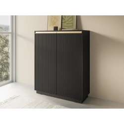 Komoda Czarno Złota