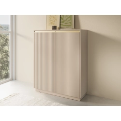 Komoda Beżowo Złota