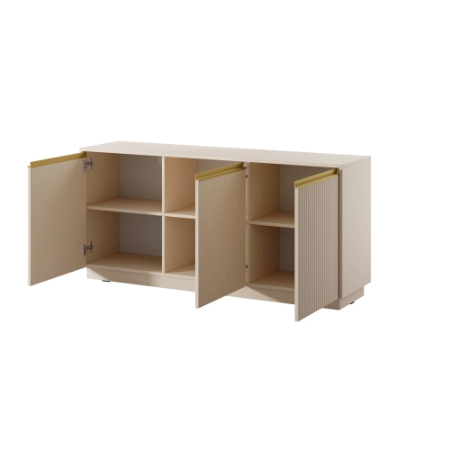 Komoda Beżowo Złota