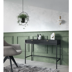 Konsola Toaletka Czarna - Czarna