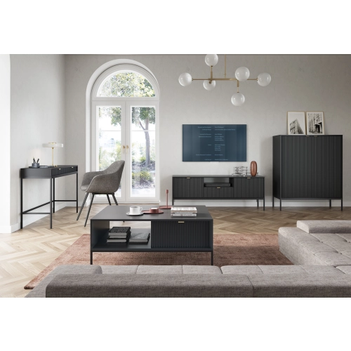 Stolik Kawowy Czarno - Czarny