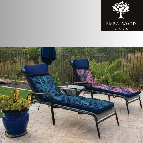 Poduszki na leżak ogrodowy Rozmiary Kolory model OGP-4