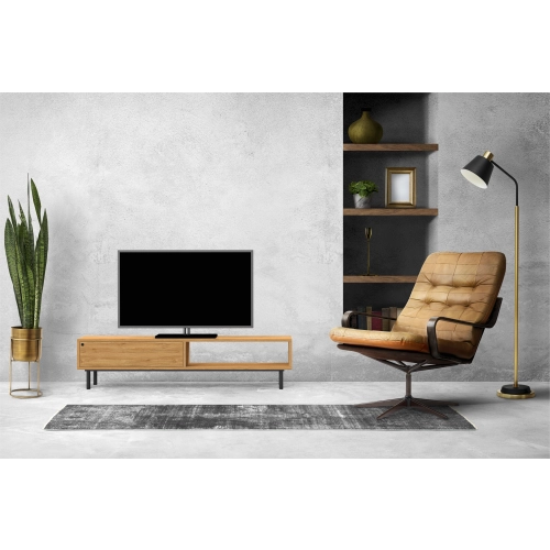 Szafka RTV-82 Drewno Lite Dąb Loft Lakier Rozmiary od 100 cm do 200 cm PREMIUM