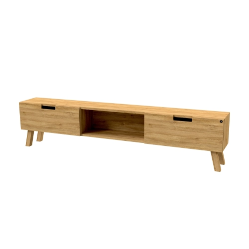 Szafka RTV-16 Drewno Lite Dąb Loft Lakier Rozmiary od 100 cm do 200 cm PREMIUM