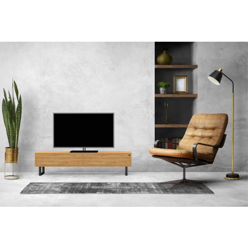 Szafka RTV-78 Drewno Lite Dąb Loft Lakier Rozmiary od 100 cm do 200 cm PREMIUM