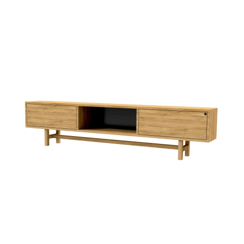 Szafka RTV-40 Drewno Lite Dąb Loft Lakier Rozmiary od 100 cm do 200 cm PREMIUM