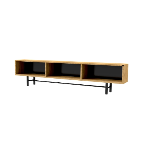 Szafka RTV-63 Drewno Lite Dąb Loft Lakier Rozmiary od 100 cm do 200 cm PREMIUM