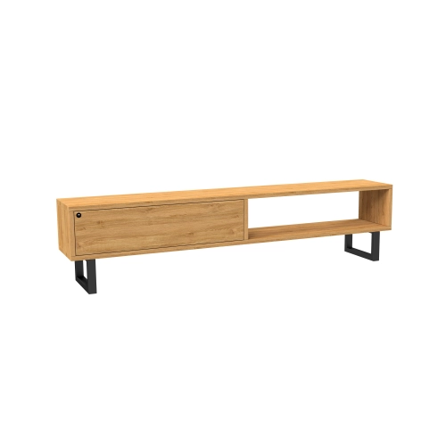 Szafka RTV-79 Drewno Lite Dąb Loft Lakier Rozmiary od 100 cm do 200 cm PREMIUM