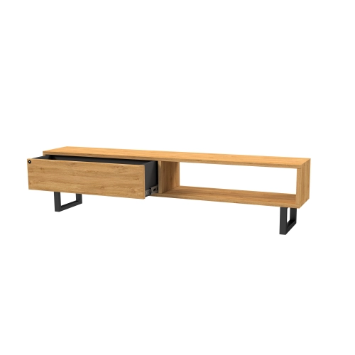 Szafka RTV-79 Drewno Lite Dąb Loft Lakier Rozmiary od 100 cm do 200 cm PREMIUM