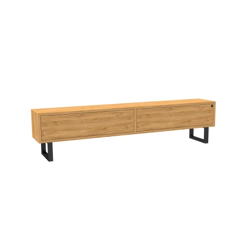 Szafka RTV-78 Drewno Lite Dąb Loft Lakier Rozmiary od 100 cm do 200 cm PREMIUM