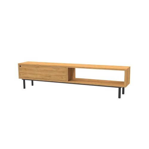 Szafka RTV-82 Drewno Lite Dąb Loft Lakier Rozmiary od 100 cm do 200 cm PREMIUM