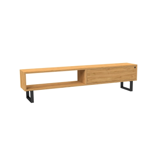 Szafka RTV-80 Drewno Lite Dąb Loft Lakier Rozmiary od 100 cm do 200 cm PREMIUM